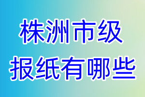 株洲市級報(bào)紙有哪些